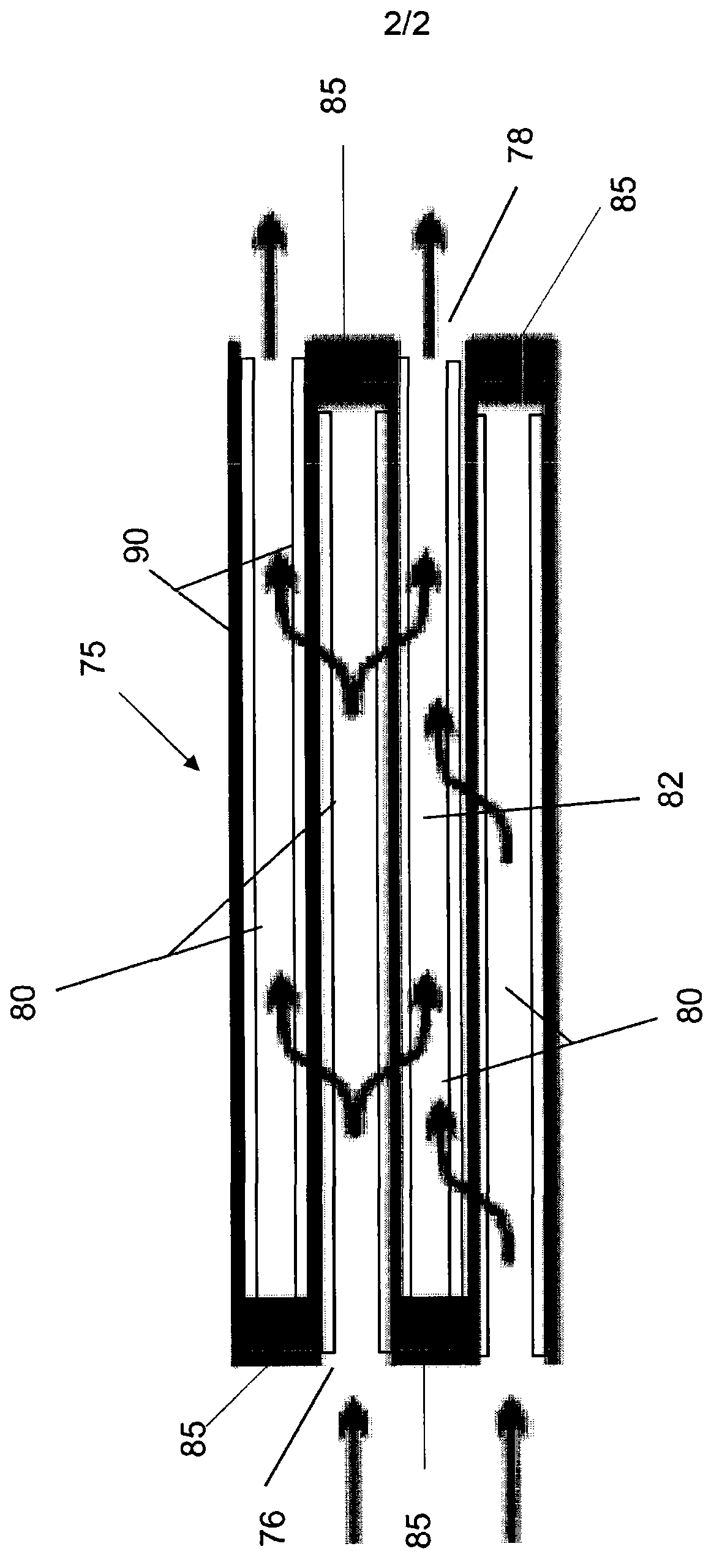 Diesel particulate filter provided with three-way catalytic coatings