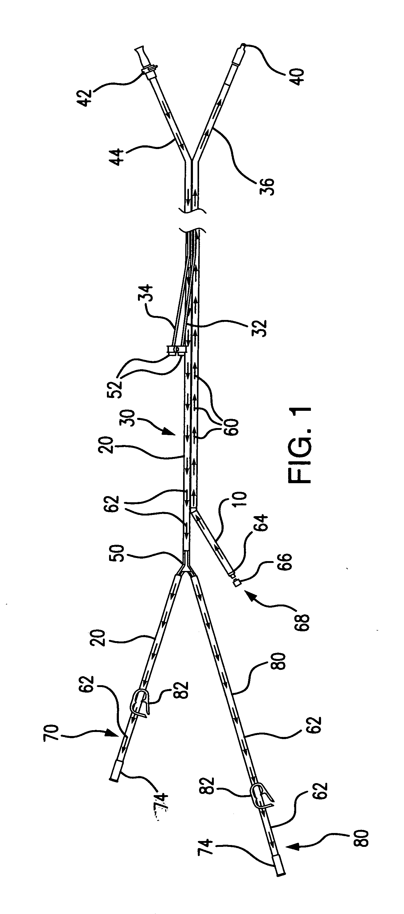 Method and system providing more accurate fluid temperature monitoring with selectable fluid input and output arragements for body cavity treatments