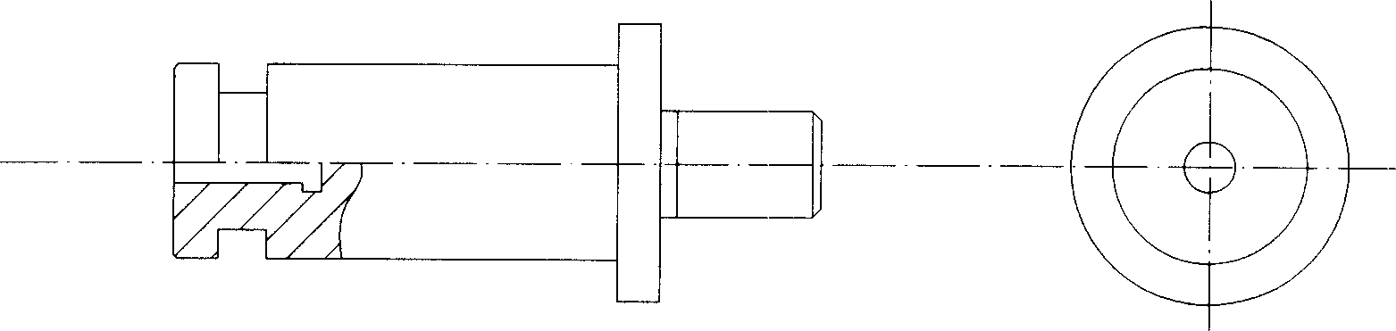 Prossure fixing mechanism of series thyristor valve set