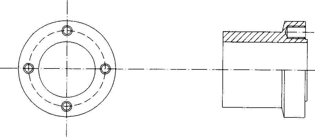 Prossure fixing mechanism of series thyristor valve set