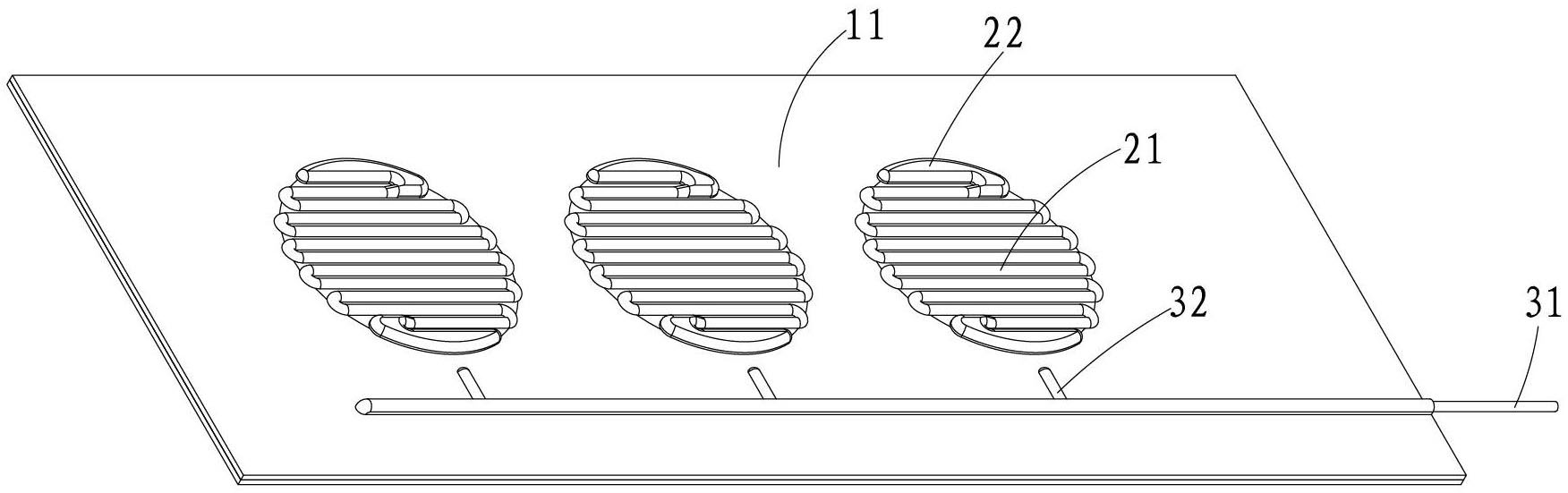 Method for manufacturing flat-plate fluorescent lamp