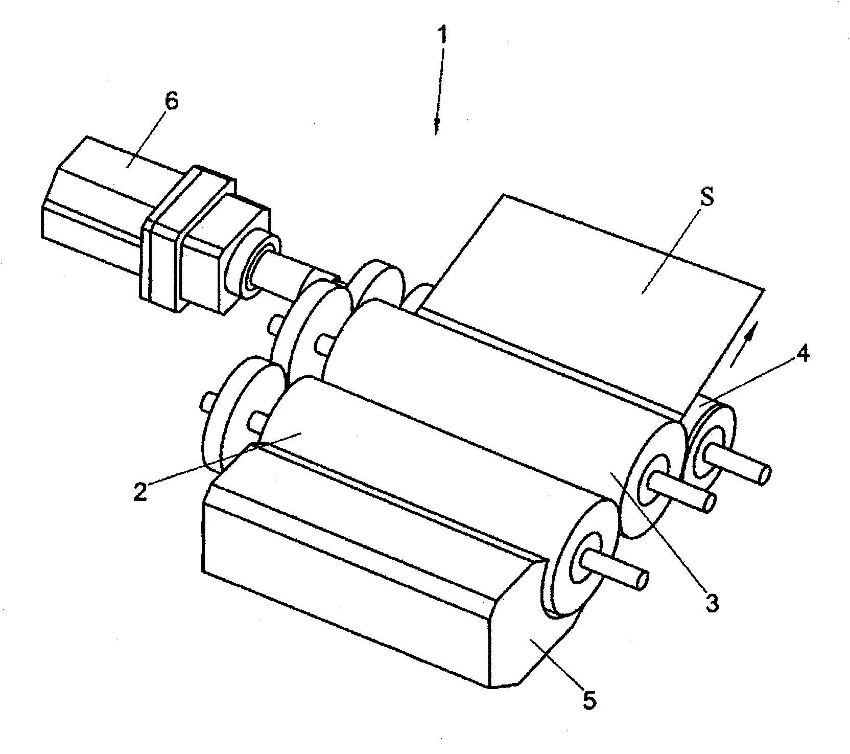 Printing module for use in an offset printing apparatus and offset printing apparatus provided with such a printing module