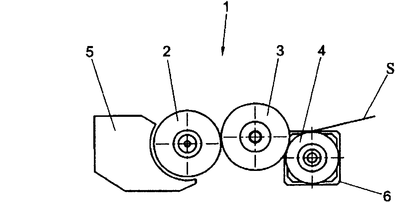 Printing module for use in an offset printing apparatus and offset printing apparatus provided with such a printing module