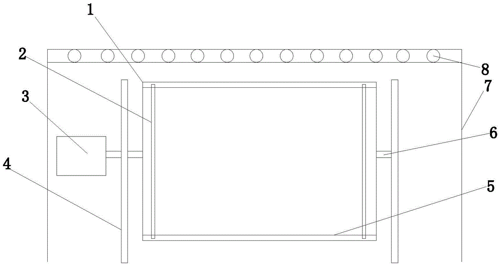 Device and method for overturning and drying wood plate