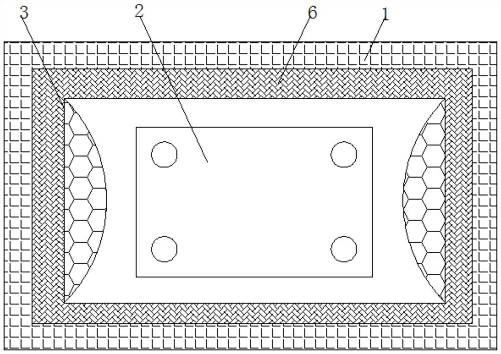 Electromagnetism-based computer network router interface fixing device