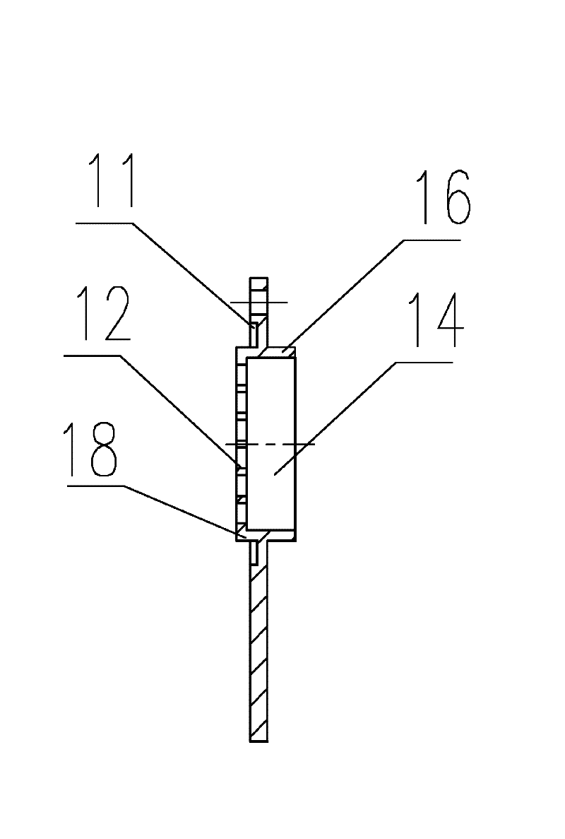 Protective device for electrical system box vent hole