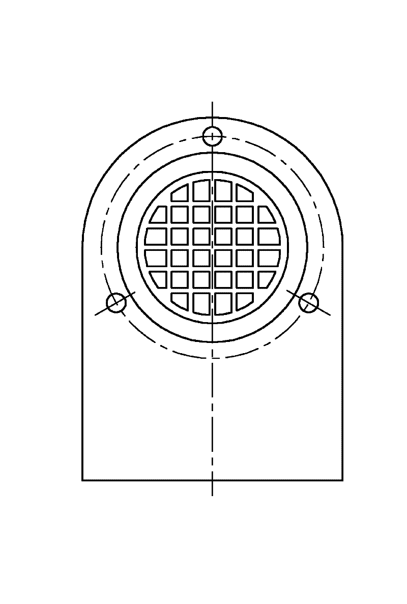 Protective device for electrical system box vent hole