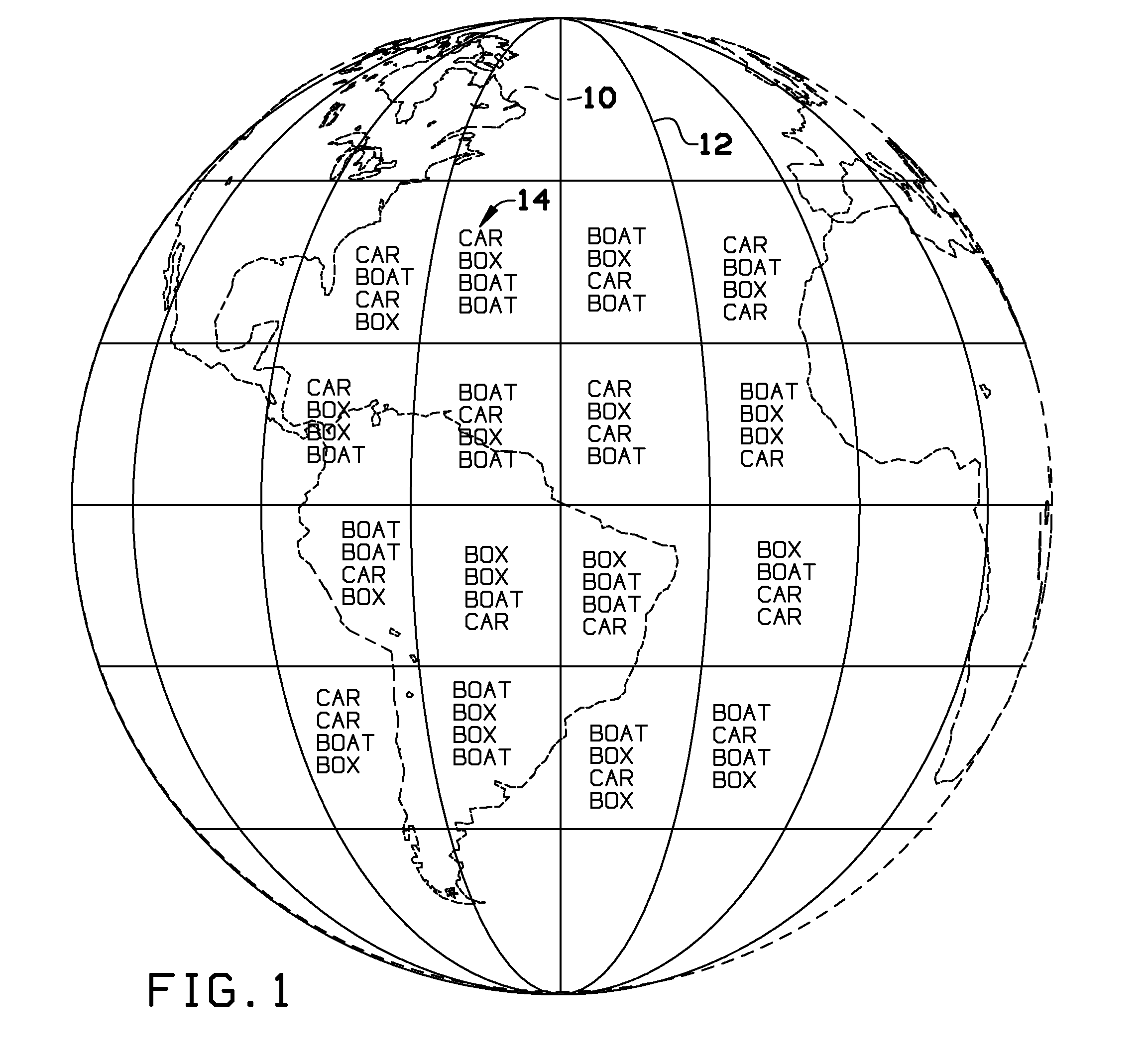 Geographic coordinate translation system