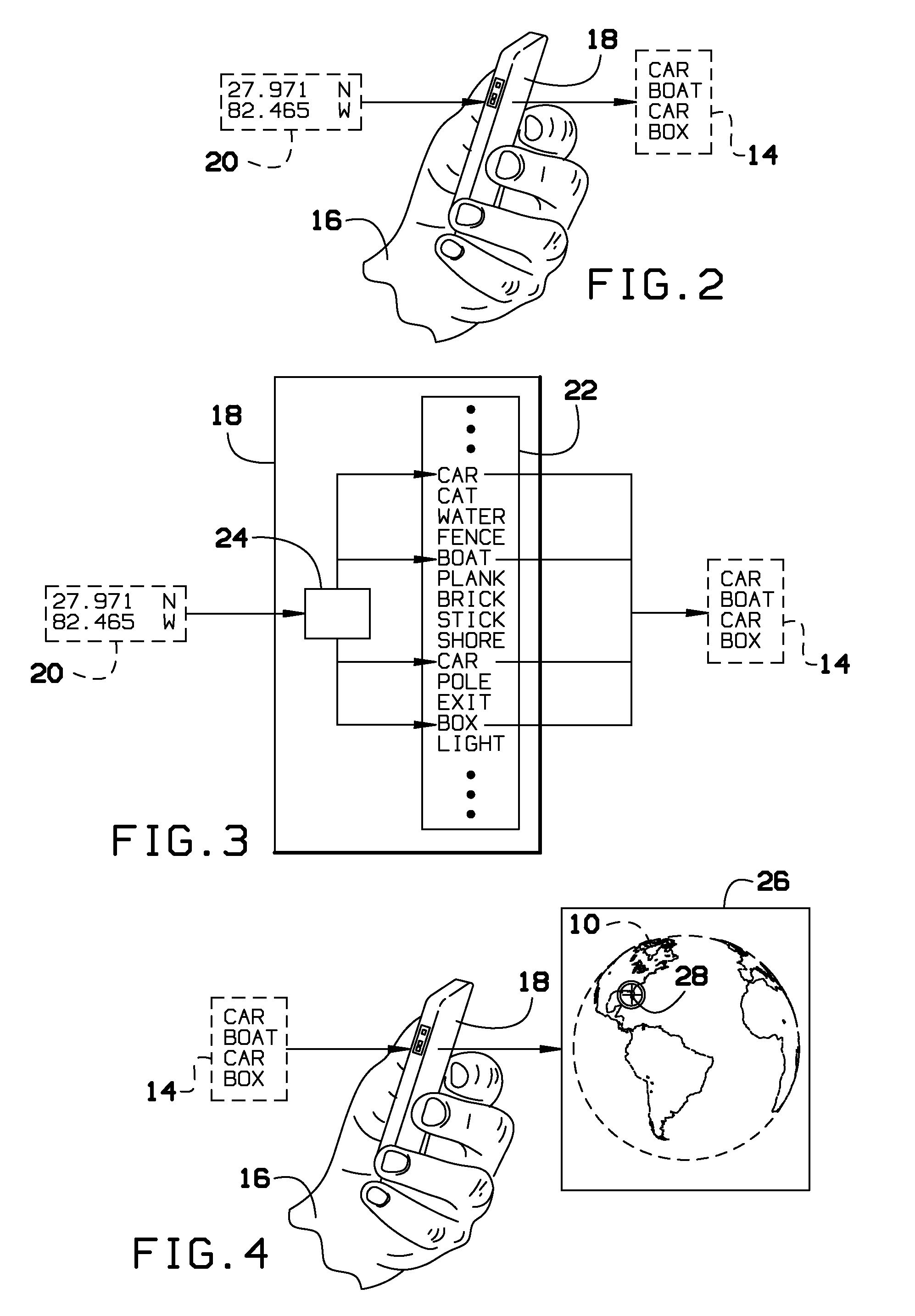 Geographic coordinate translation system