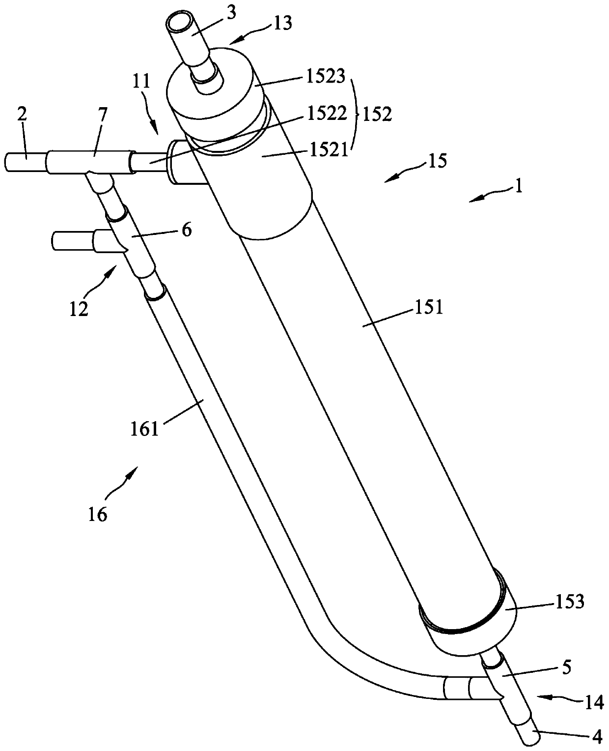 A solution recovery device for a machine tool and the machine tool