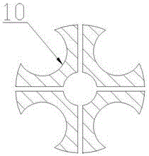 Permanent anchor rope anchoring guide bearing body