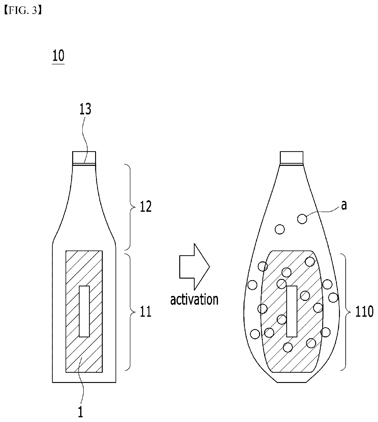 Lithium secondary battery case for suppressing deformation of electrode assembly