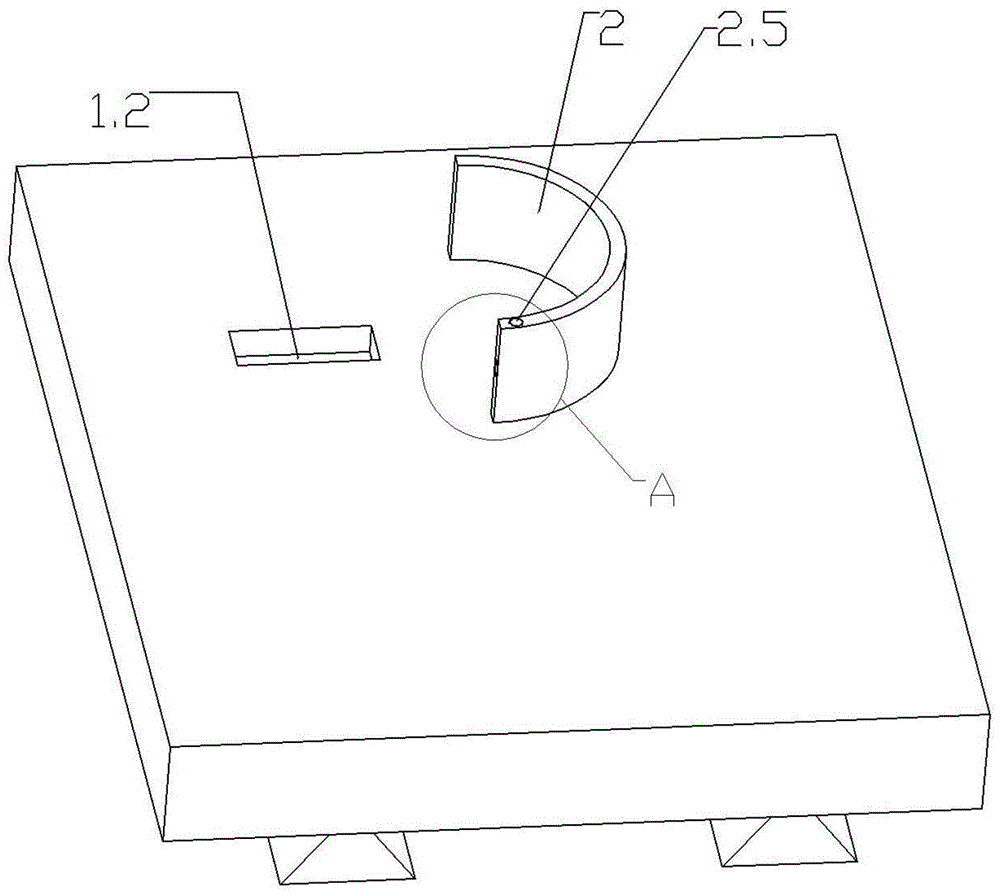 Fan rotor and clamping structure for flange press fitting die