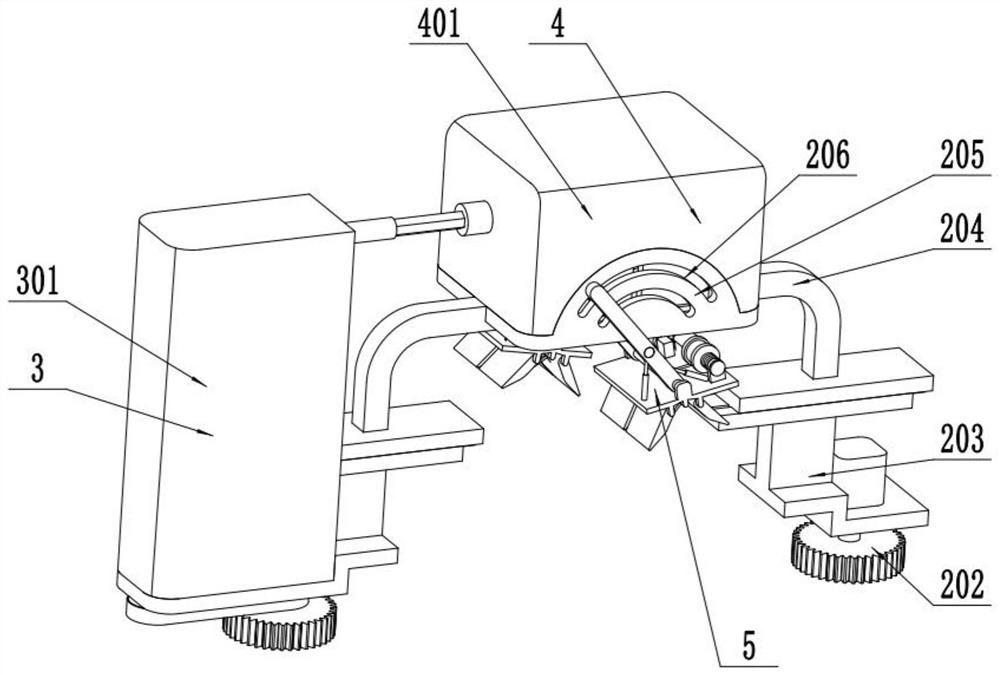 Rehabilitation nursing equipment for neurology patient lying in bed