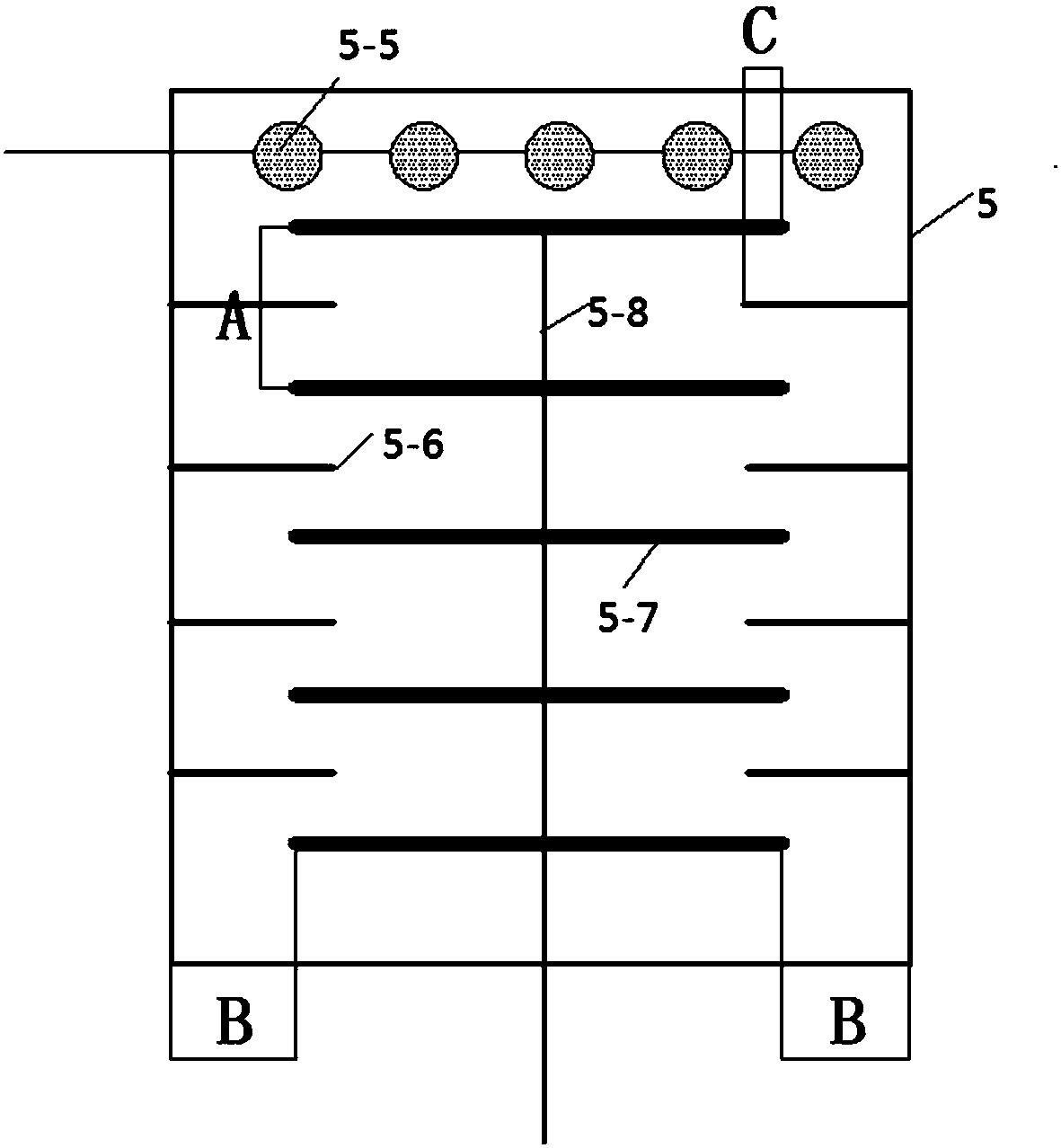 Method and device for integrated removal of multi-pollutants in tail gas by plant ash slurry