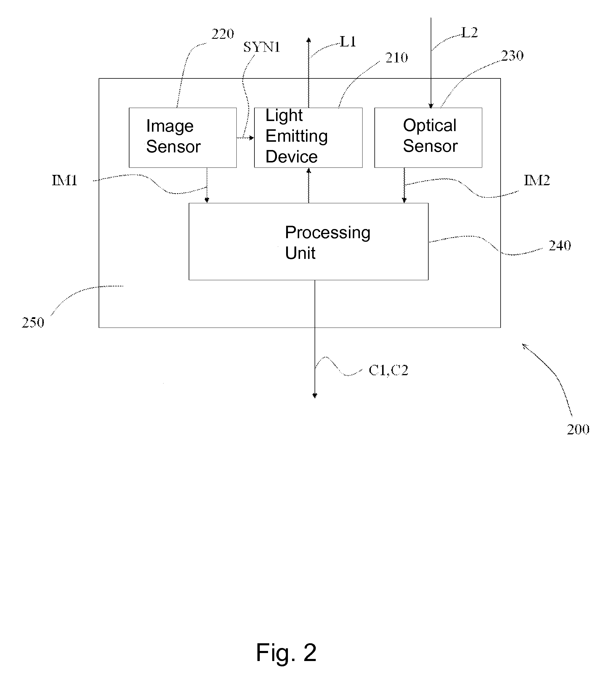 Gesture recognition apparatus and complex optical apparatus