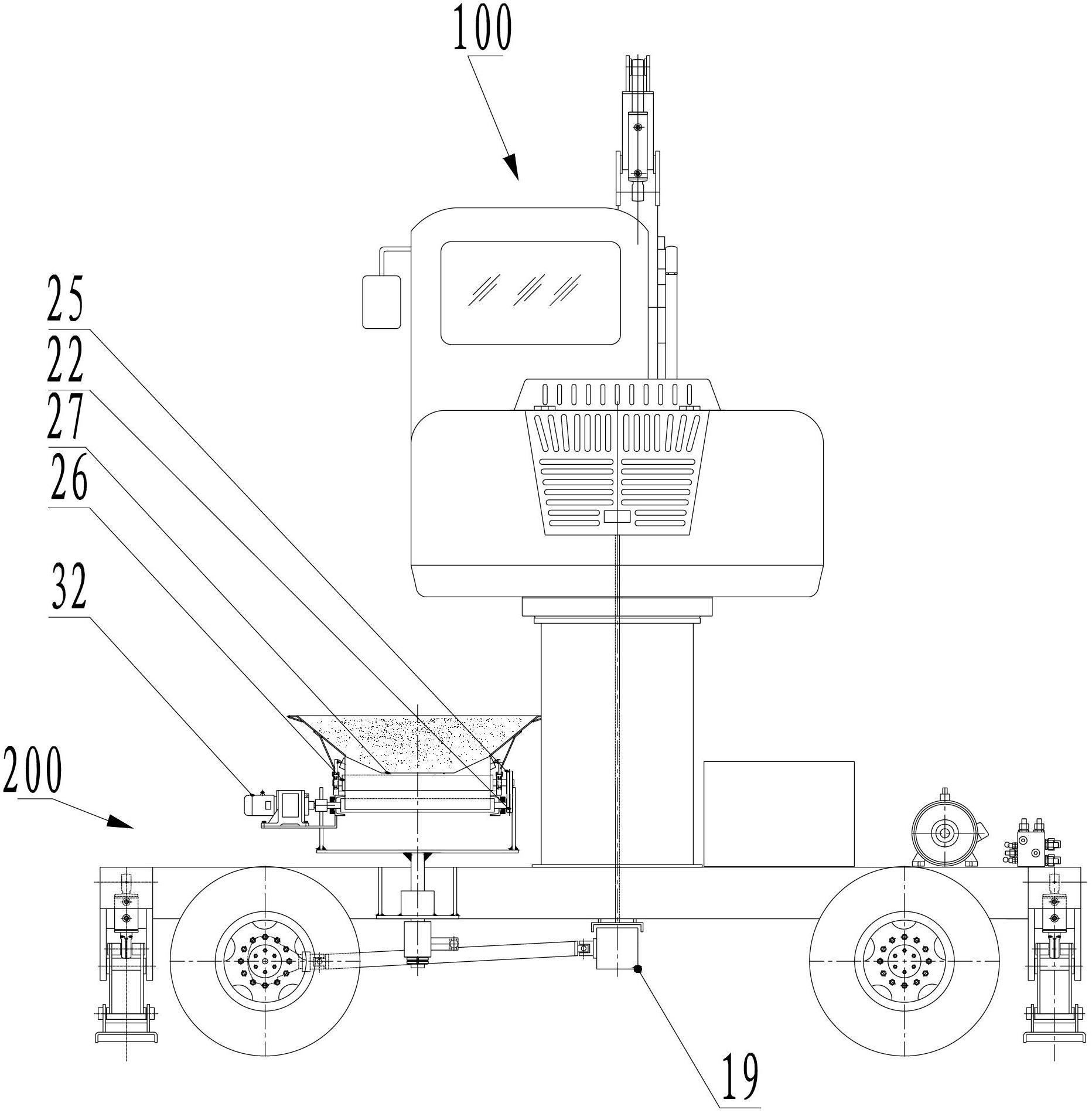 Multifunctional conveyor for unloading bulk cargos