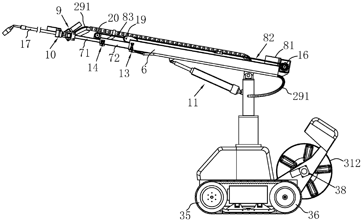 Automatic intelligent cleaning device