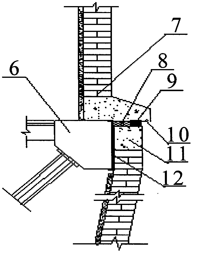 Anti-corrosion chimney and anti-corrosion method for chimney