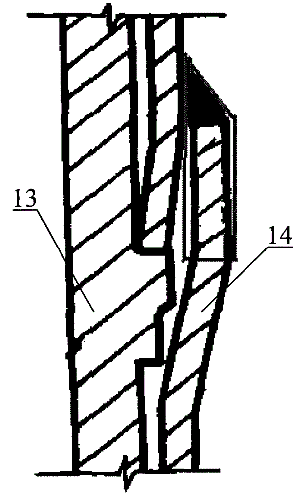 Anti-corrosion chimney and anti-corrosion method for chimney