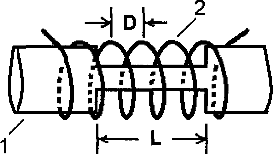 Double-cladding optical fiber temperature sensor