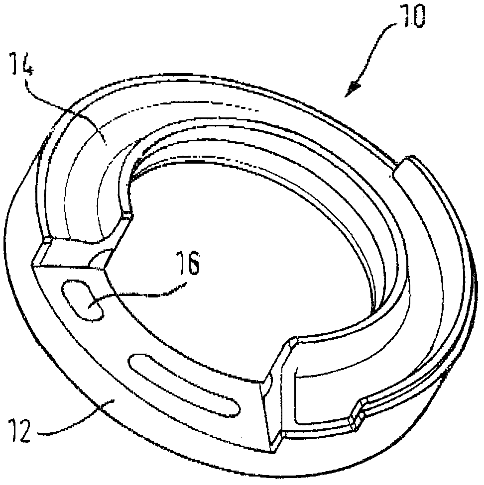 Spring support and method for producing the same