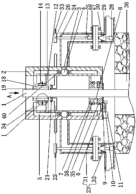 Oil extracting well mouth integrated device convenient to mount