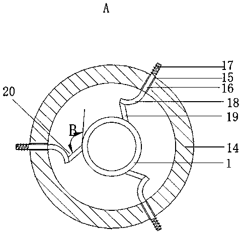 Oil extracting well mouth integrated device convenient to mount