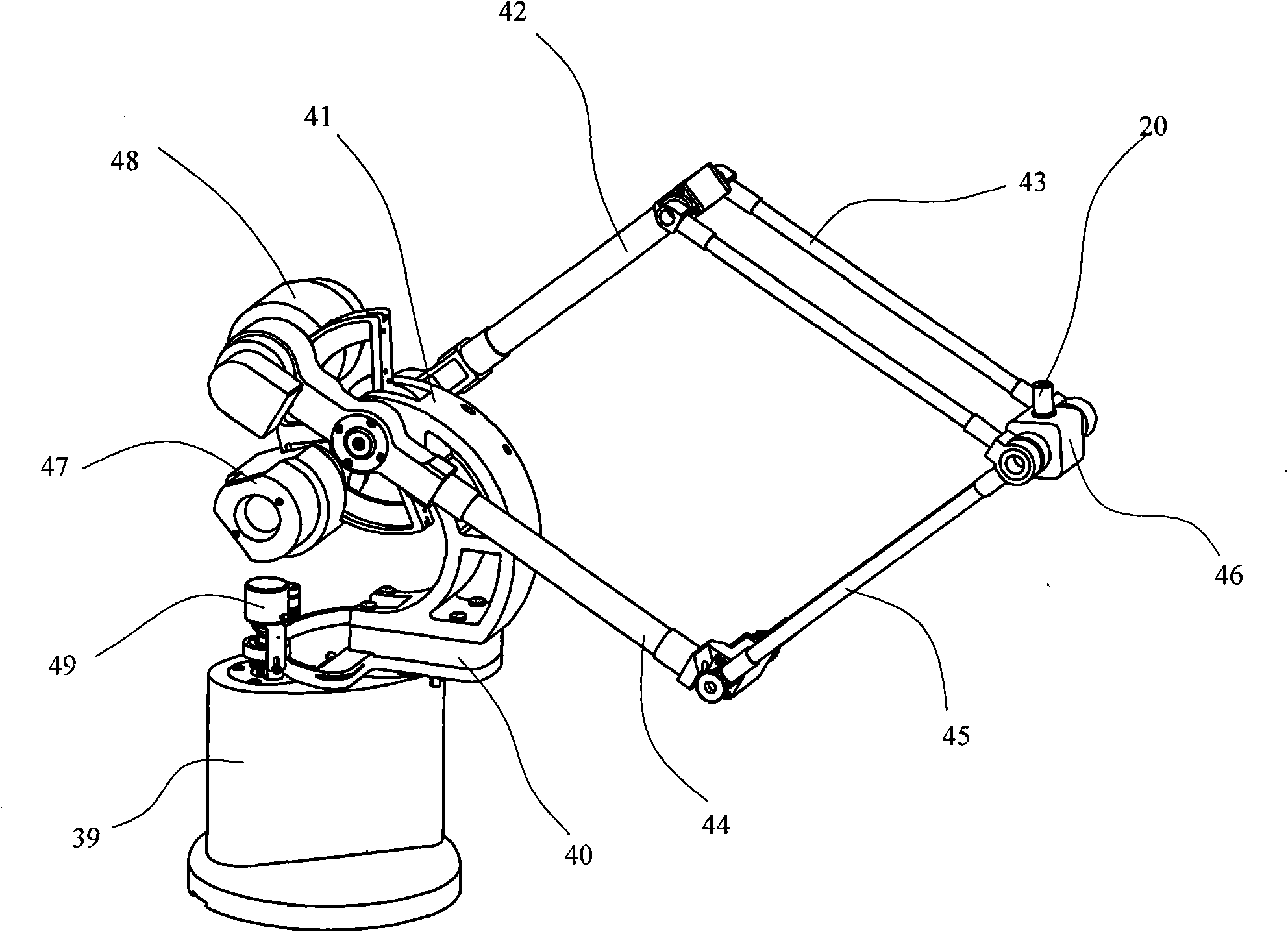 Minimally invasive surgical robot master control data glove