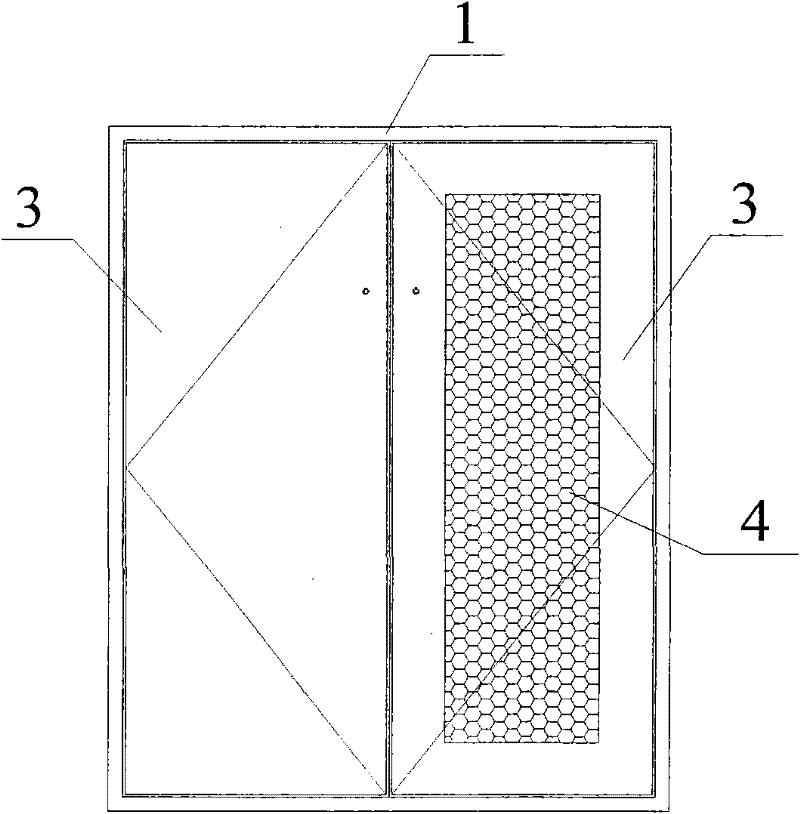 A touch-type electronic painting device