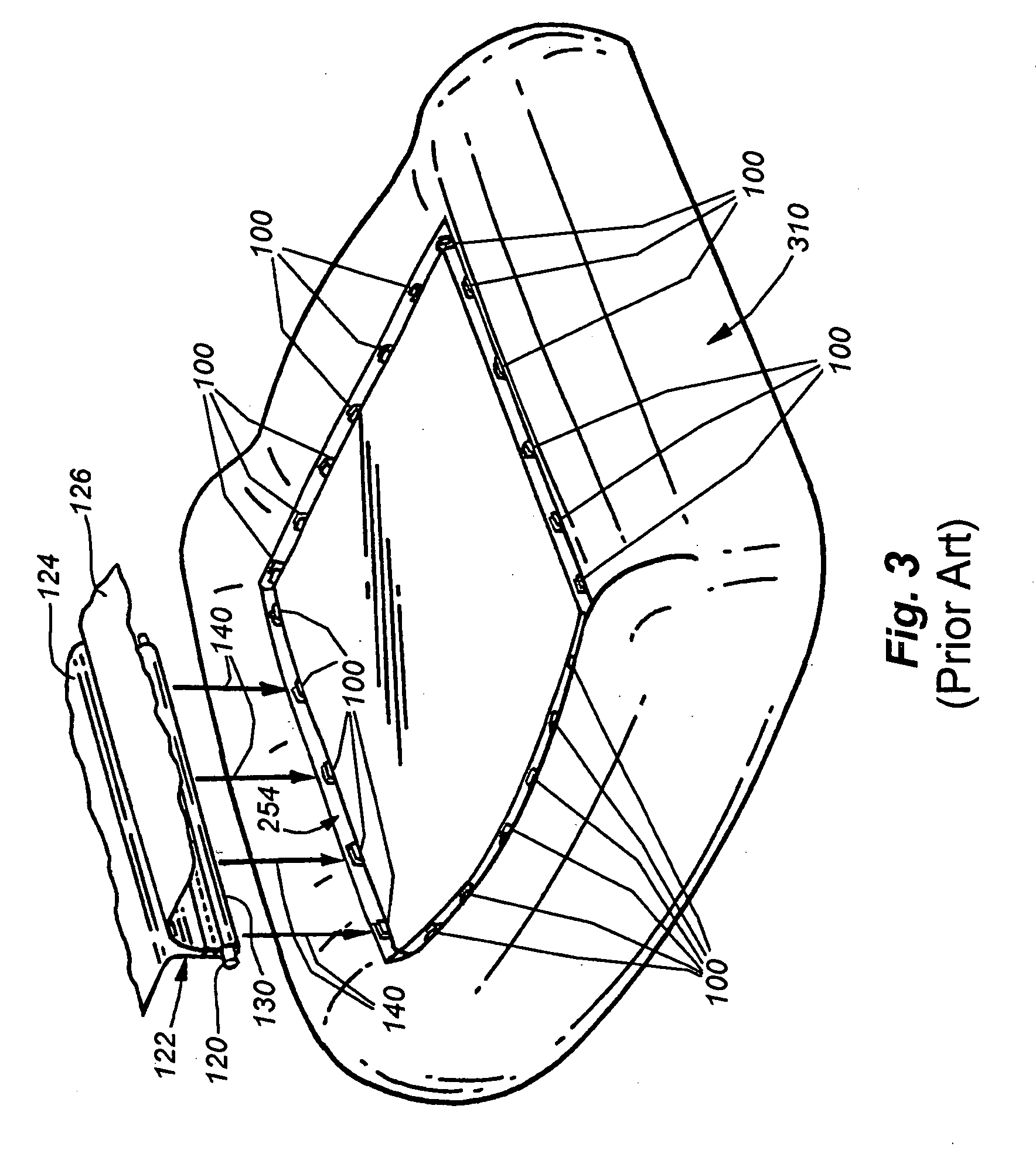 System for attaching trim covers to a flexible substrate