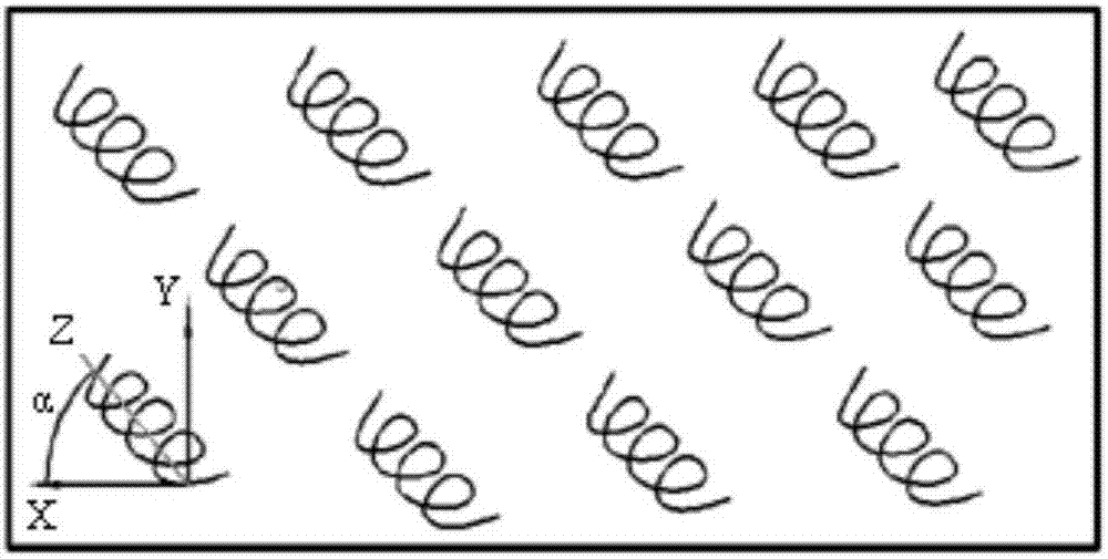 Three-dimensional crimped sheath-core composite fiber and nanofiber compound sound insulation material and preparation method thereof