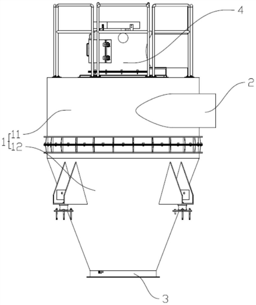 Rotary separator for garbage classification