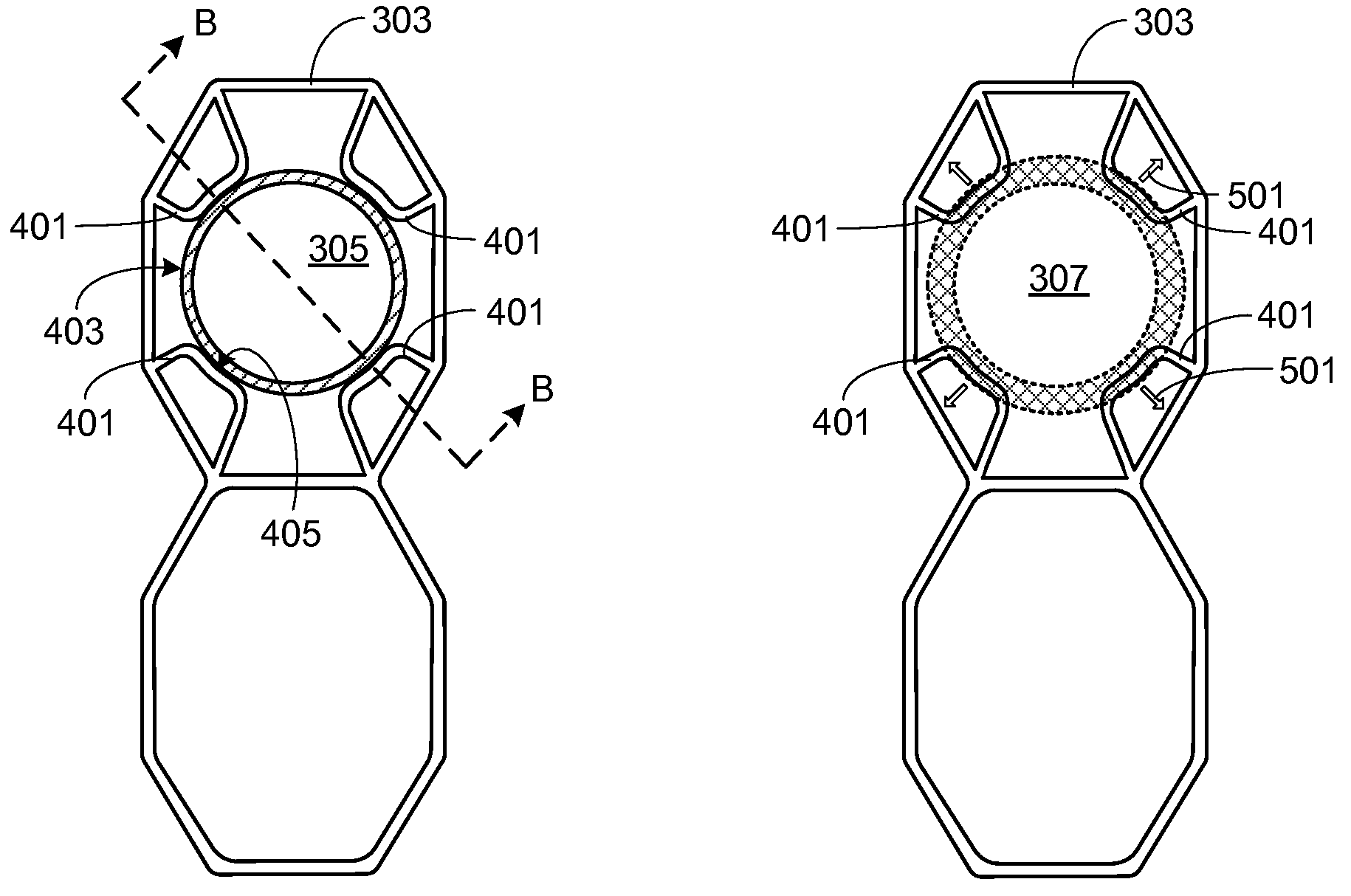 Compact energy absorbing vehicle crash structure