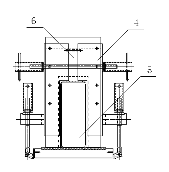 Electrolytic tank aluminum bus and soft tape electric heat-release welding method