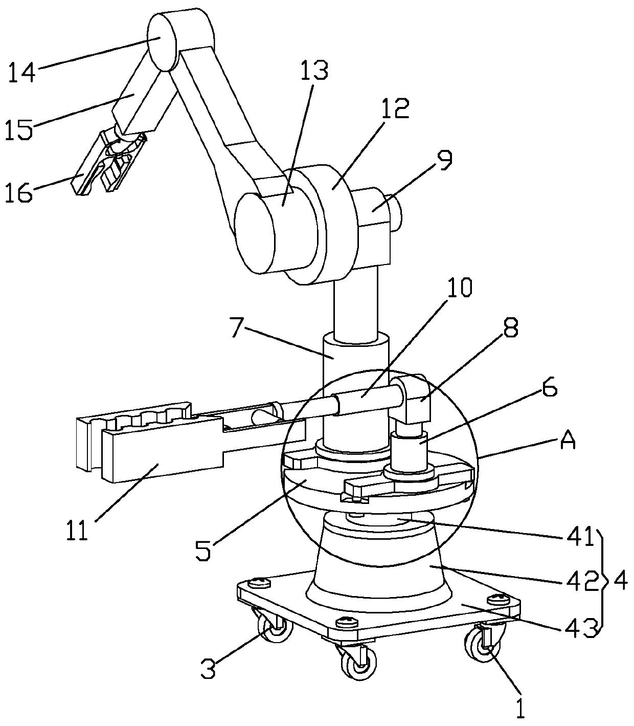 Intelligent industrial robot