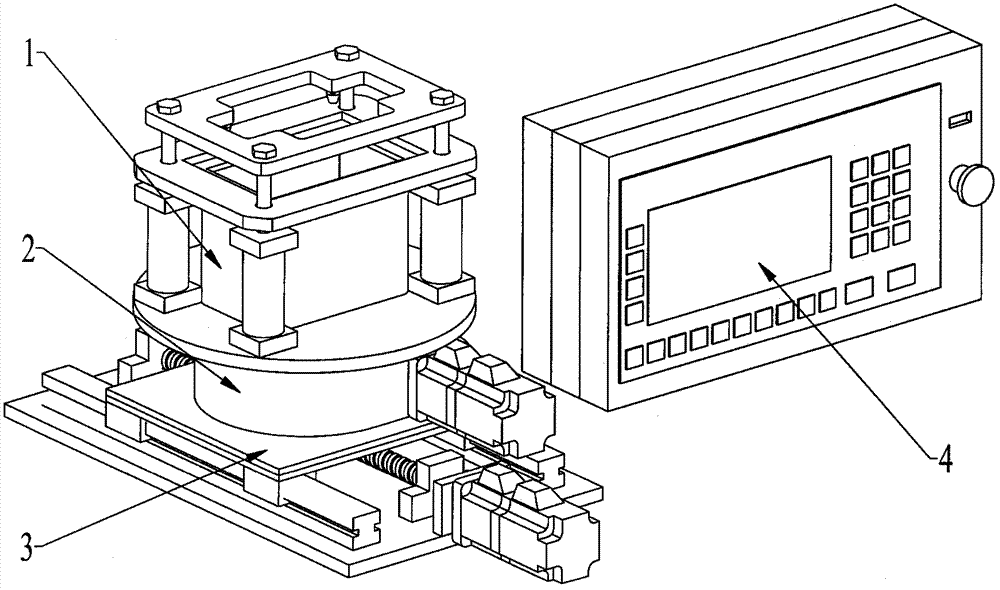 Design and manufacturing of drop hammer type impact clamp capable of adjusting and controlling impact position points in plane