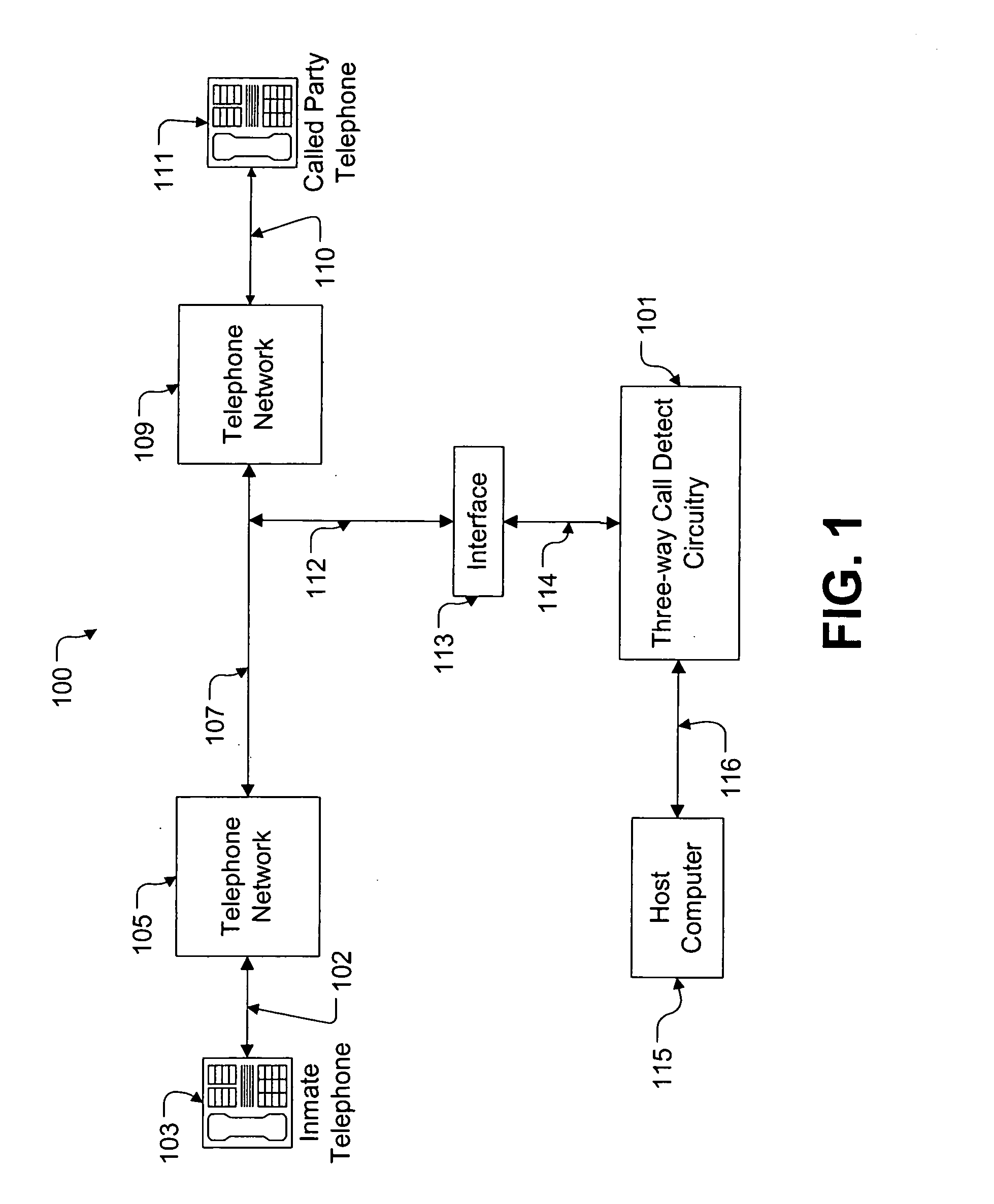 Means and method for detecting three-way call attempts