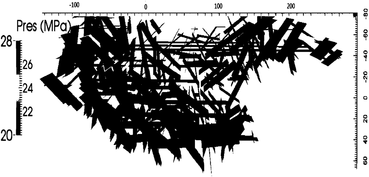 Shale hydraulic fracturing three-dimensional fully coupled discrete fracture network simulation method and system