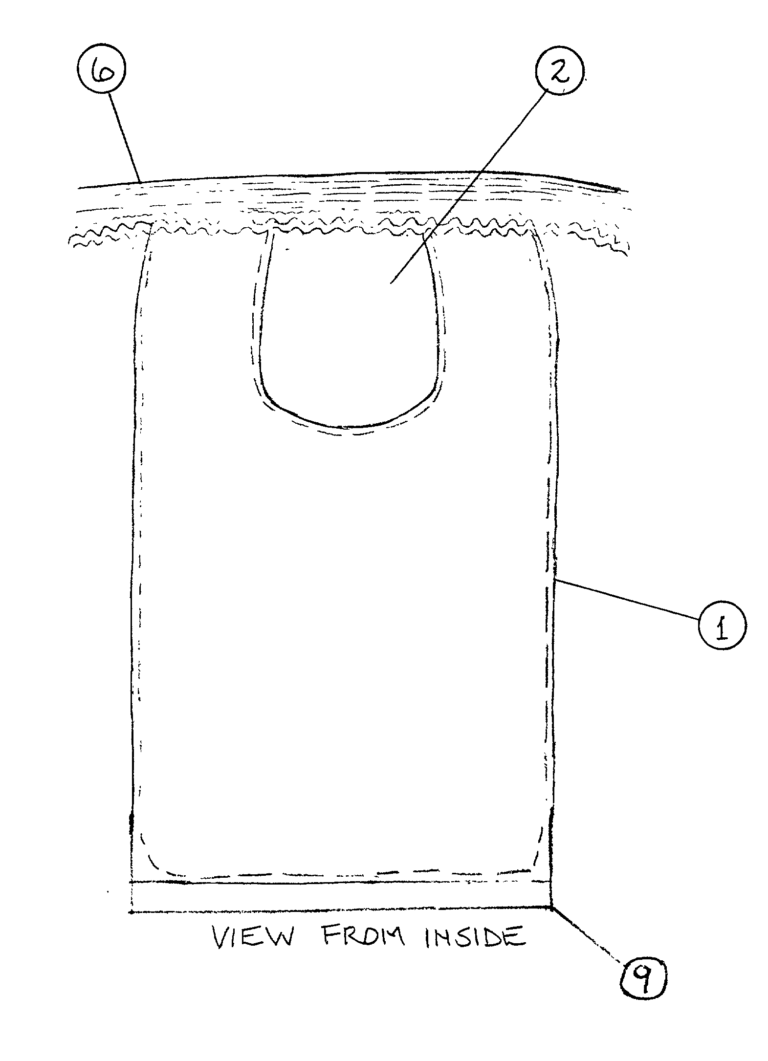 Ostomy bag undergarment