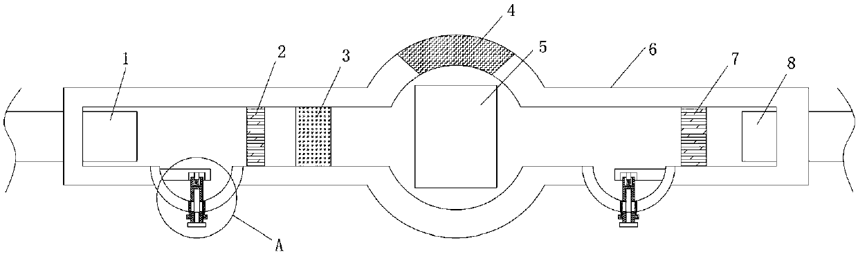 Simple pollution discharge water meter