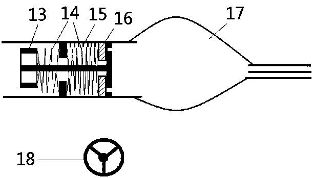 Emergency dual-chamber dual-cuff throat vent pipe