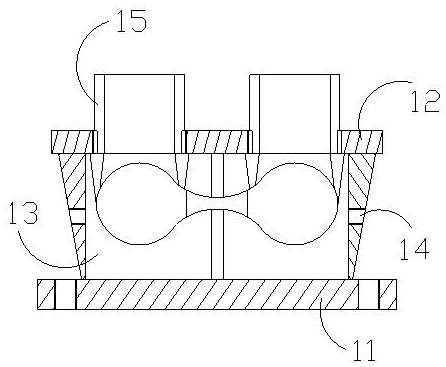 Multi-stage shock absorption supporting device for mechanical equipment in complex environments