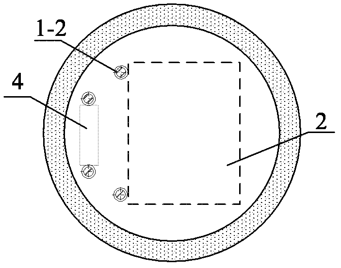 Flexible guide rail of mining elevator and arrangement method thereof