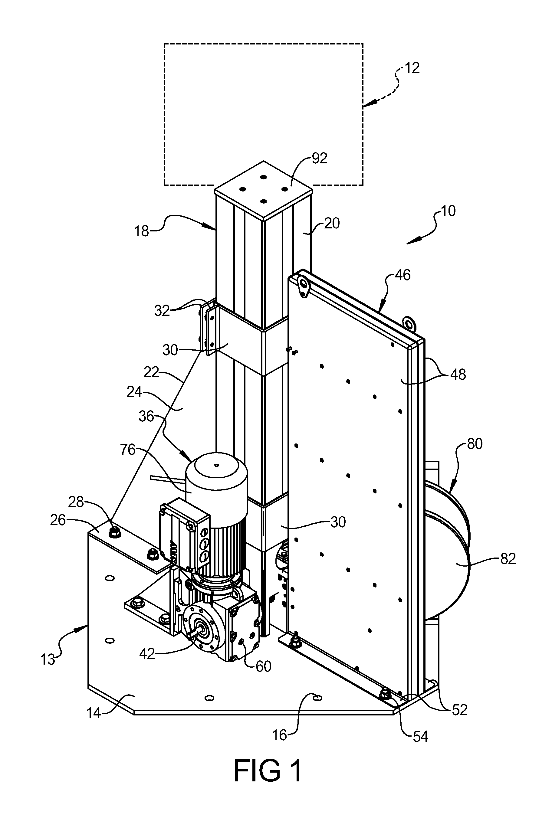 Telescopic mast system