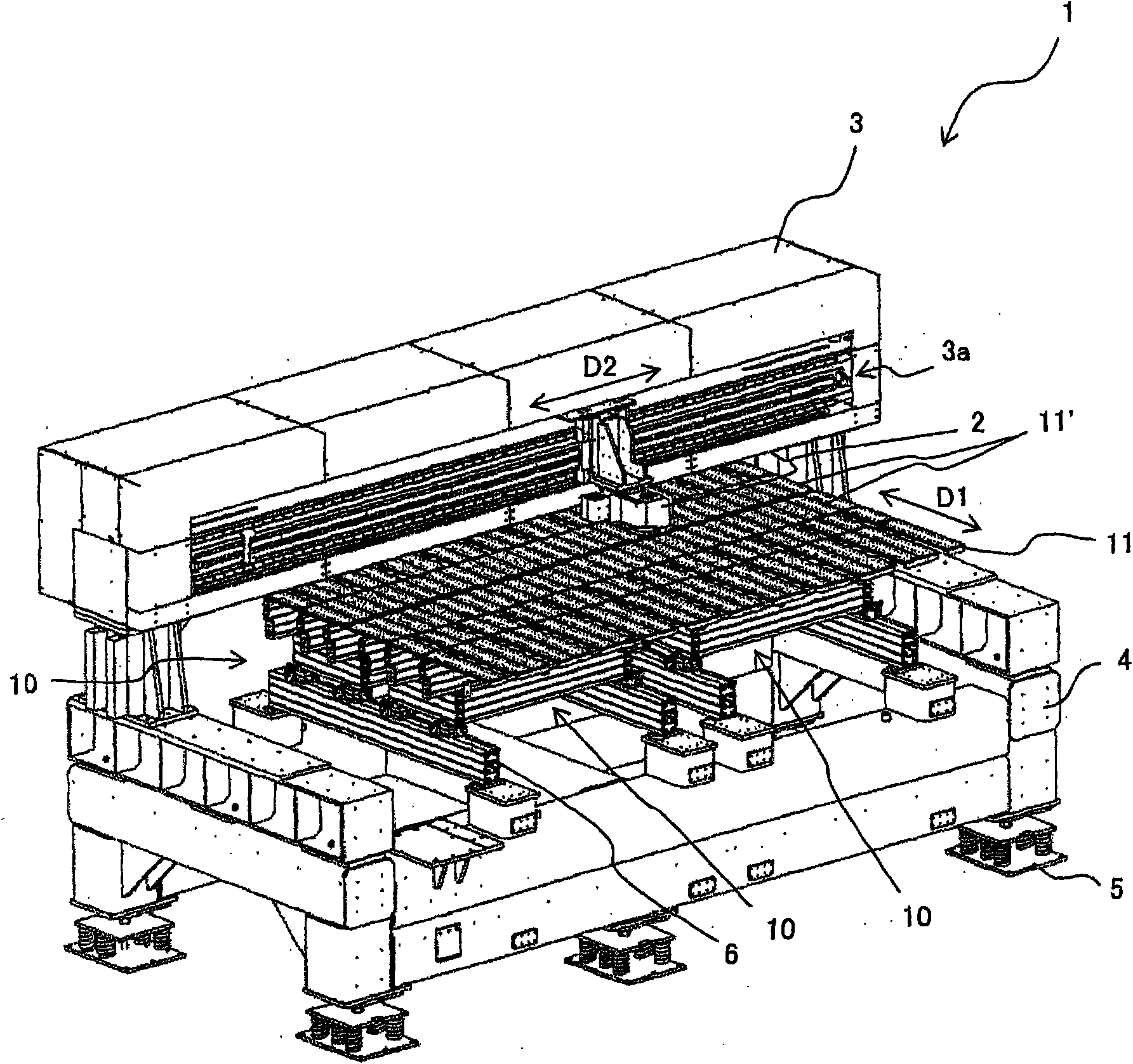 Substrate floating device