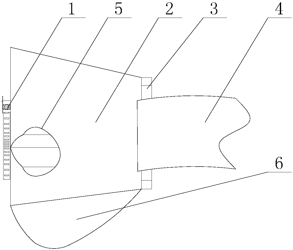 Novel tracheal intubation fixing device