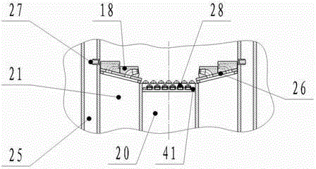 Fluidized fluidized bed bed structure that can perform winnowing and drying at the same time