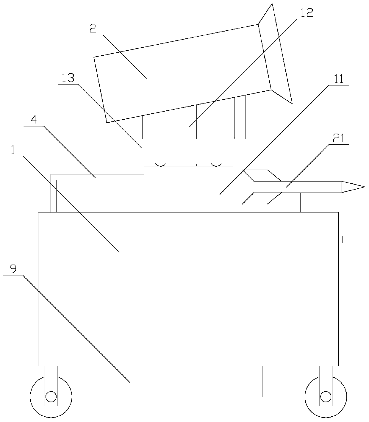 Dust removal equipment with anti-blocking function