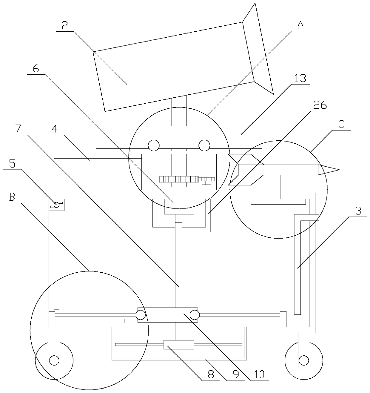 Dust removal equipment with anti-blocking function